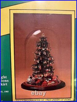 Vintage Westtrim 1985 White Minitree Starter Kit Mini Beaded Christmas Tree