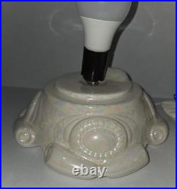 Vintage White Ceramic Lighted Christmas Tree 16 in. Tall Atlantic Mold