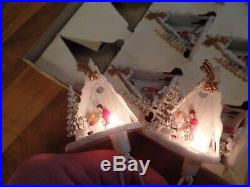 Vintage Woolworths Nativity Christmas Tree Lights
