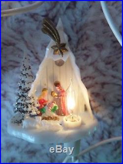 Vintage Woolworths Nativity Christmas Tree Lights Boxed Please Read