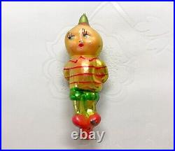 Vintage glass Christmas tree Ornament Cippolino under arrest USSR soviet