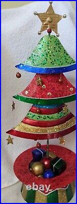 Vintage, rare, metal Christmas tree