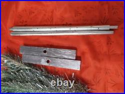 Vintage silver green Christmas tree. USSR, 110 cm