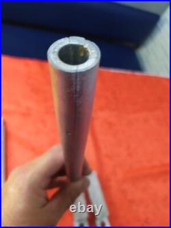 Vintage silver green Christmas tree. USSR, 110 cm