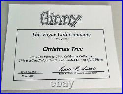 Vogue Reproduction 8 Ginny CHRISTMAS TREE Dress 2008 MIB LE 350