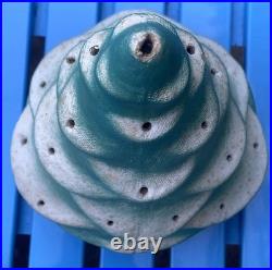 Vtg 10 Papier-mâché Composite Holiday Snowy Christmas Tree