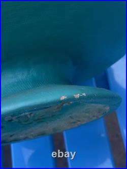 Vtg 10 Papier-mâché Composite Holiday Snowy Christmas Tree