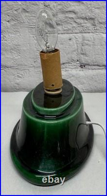 Vtg Ceramic Christmas Tree Slim Flat Mantel Window Sill Byron Molds 14