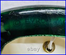 Vtg Ceramic Christmas Tree Slim Flat Mantel Window Sill Byron Molds 14