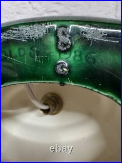 Vtg Ceramic Christmas Tree Slim Flat Mantel Window Sill Byron Molds 14