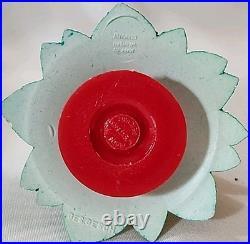 Vtg Christmas Putz Village Trees Hard Plastic Mica Glitter Germany Ges Set Of 4 Vtg Christmas Putz Village Trees Hard Plastic Mica Glitter Germany Ges Set Of 4