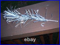 Vtg Collector 2 Ft Nice Retro Silver The Sparkler Aluminum Xmas Tree # 21