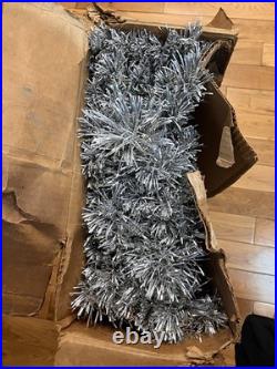 Vtg Consolidated Novelty Aluminum Christmas Tree 89 Branches 6ft Complete In Box