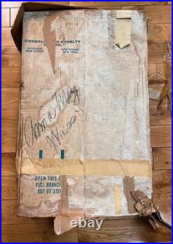 Vtg Consolidated Novelty Aluminum Christmas Tree 89 Branches 6ft Complete In Box