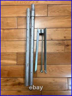 Vtg Consolidated Novelty Aluminum Christmas Tree 89 Branches 6ft Complete In Box