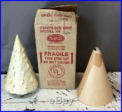 Vtg Econolite Roto-Vue Merrie Merrie Christmas Tree Motion Lamp Original Box