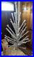 Vtg MCM 6.5' FT Aluminum Silver Christmas Tree #6410 Metal Trees Corp Chicago