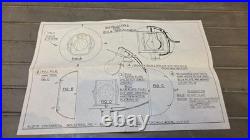 Vtg MCM Rainbo-Lite Revolving Aluminum Christmas Tree Light withBox &Base