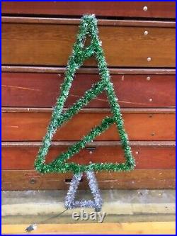 Vtg Municipal City Garland Christmas Tree Street Decoration 47 X 26 Rare Find