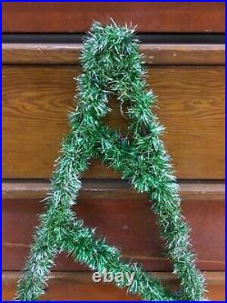 Vtg Municipal City Garland Christmas Tree Street Decoration 47 X 26 Rare Find