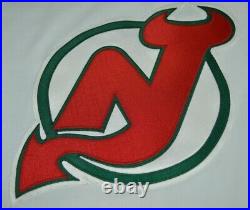 Vtg New Jersey Devils CCM Christmas Tree AUTHENTIC Hockey Jersey 1980s