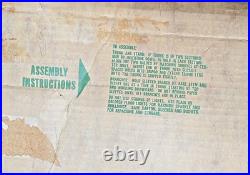 Vtg Peco Silver Sparkling Aluminum Christmas Tree 91 Pom Branches 5' 8 # 2620