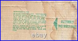 Vtg Peco Silver Sparkling Aluminum Christmas Tree 91 Pom Branches 5' 8 # 2620