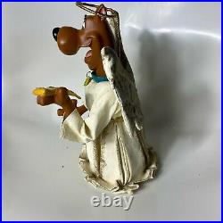 Vtg Rare Warner Brothers Store Exclusive Scooby Doo Angel Christmas Tree Topper