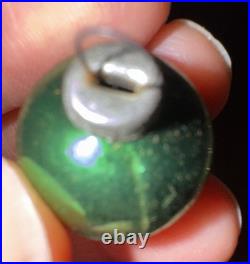 Vtg Shiny Brite Tabletop Christmas Tree Silver Plated & 24 Mini Ornaments RARE