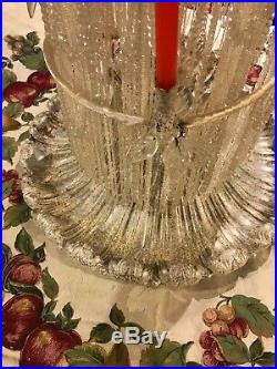 WOW! Crystal beaded Christmas Tree vintage or Antique Rare and very Rare