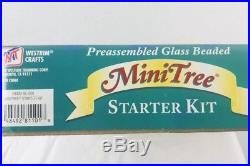 Westrim Mini Glass Beaded Christmas Tree Starter Kit Ornaments NIB VTG 1999